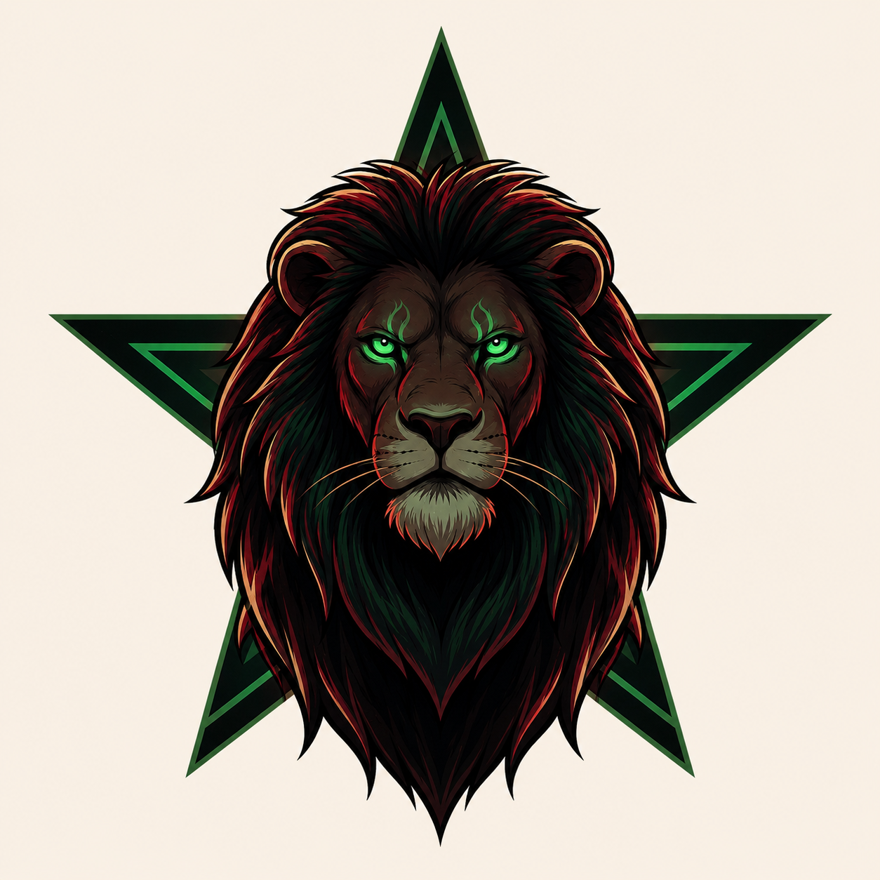 Atlas Rising lion emblem